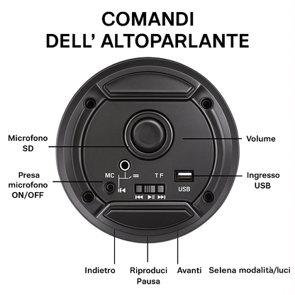 RADIO BLUETOOTH PORTATILE